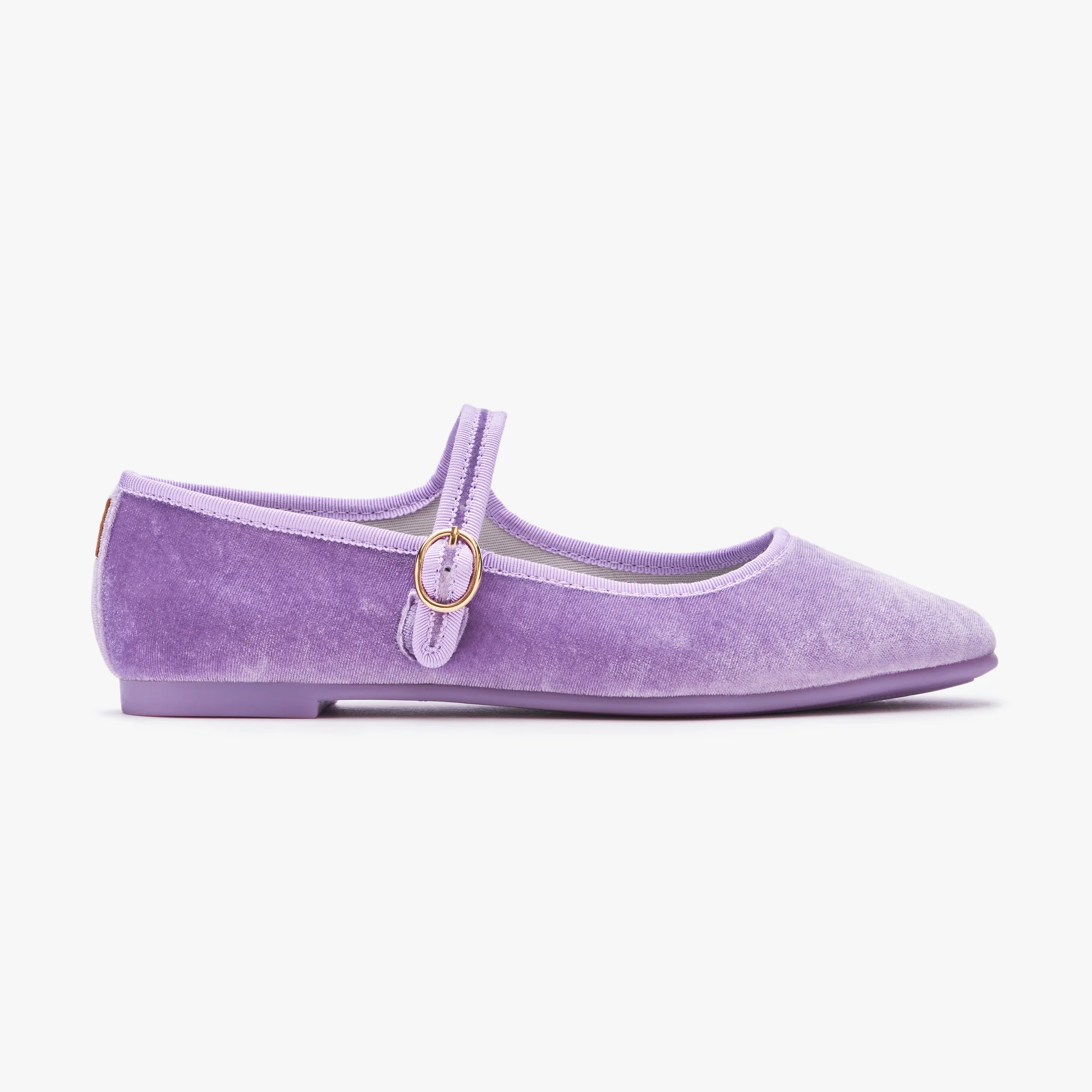 Belle Mary Jane - Violet Velvet