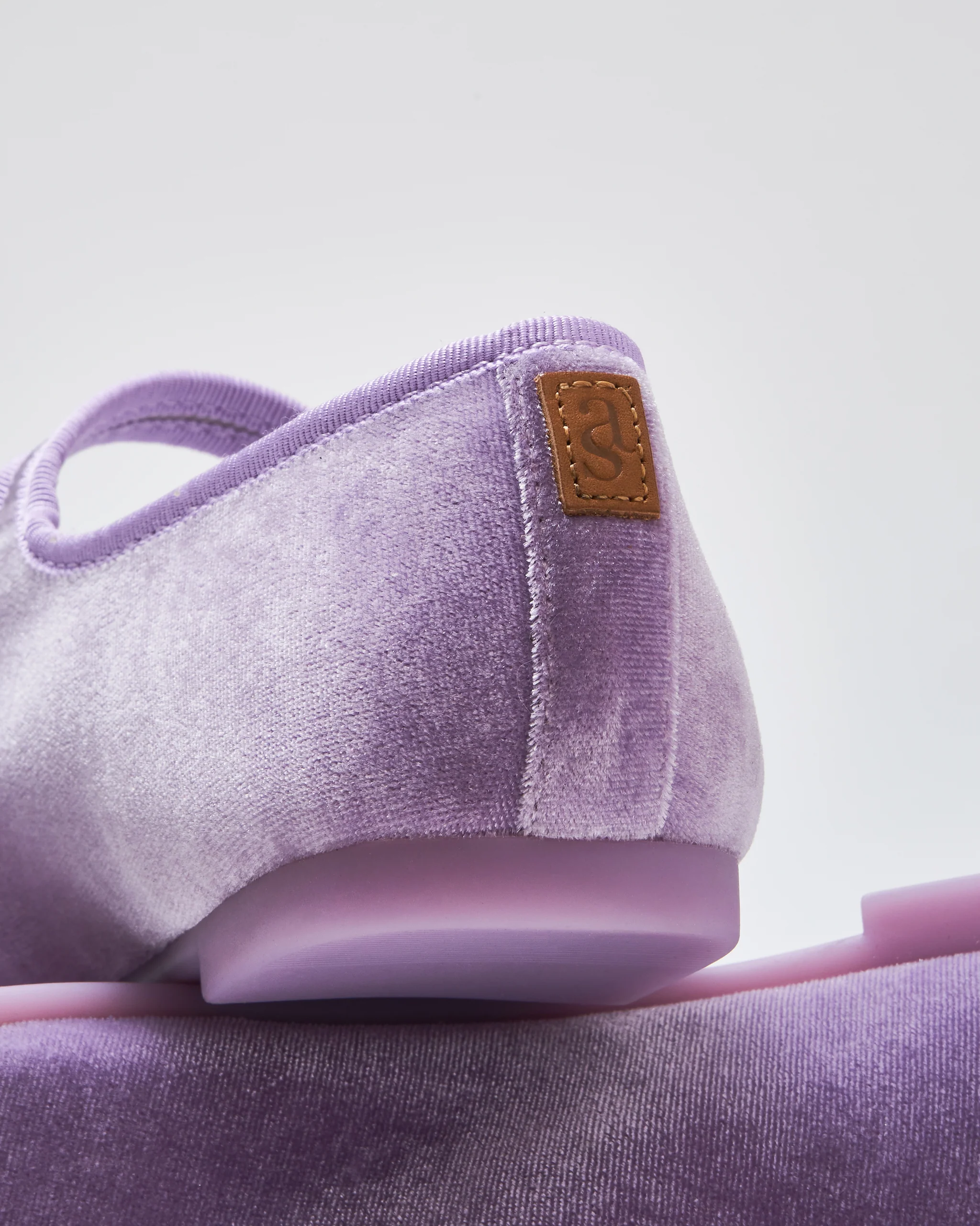 Belle Mary Jane - Violet Velvet - Image 4