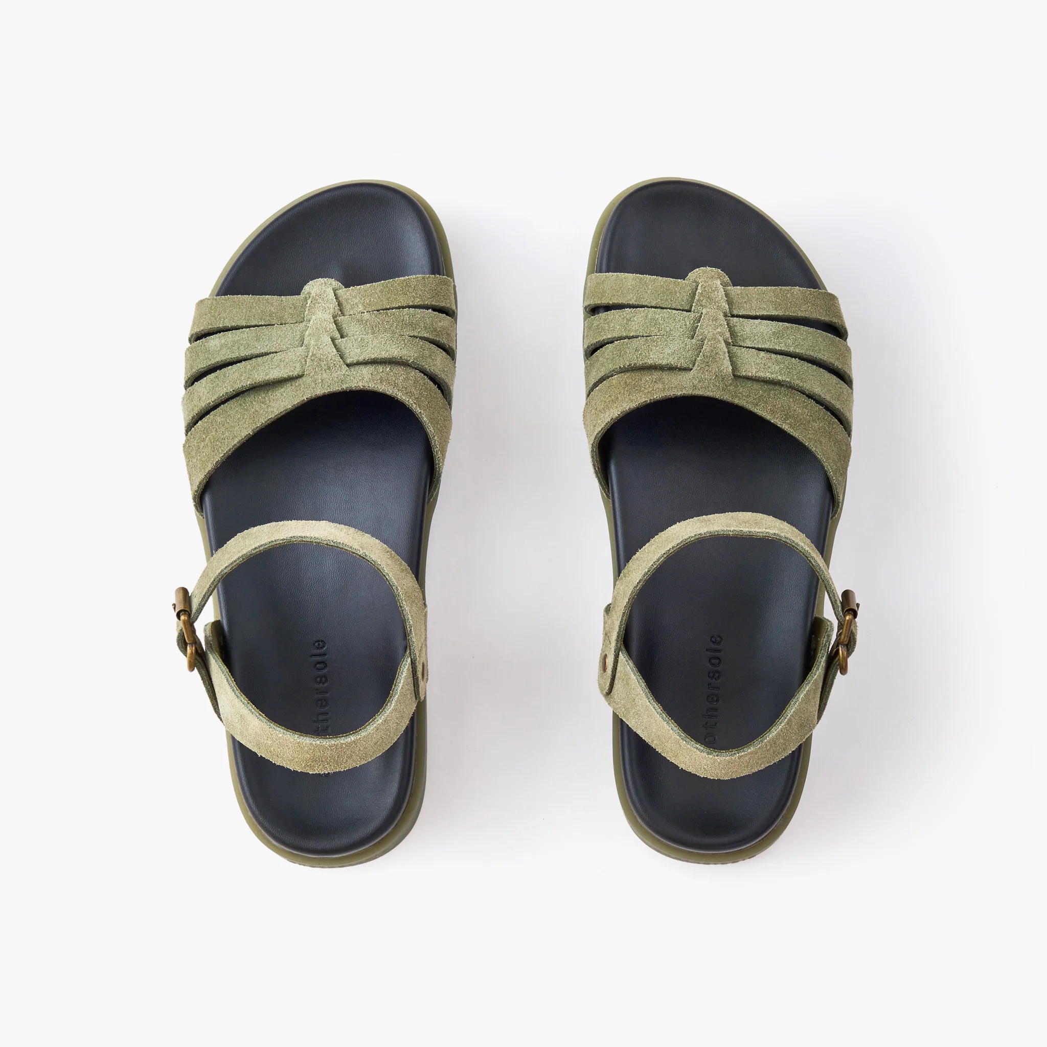 Bonjour Marshmallow Sandals - Sage - Image 3
