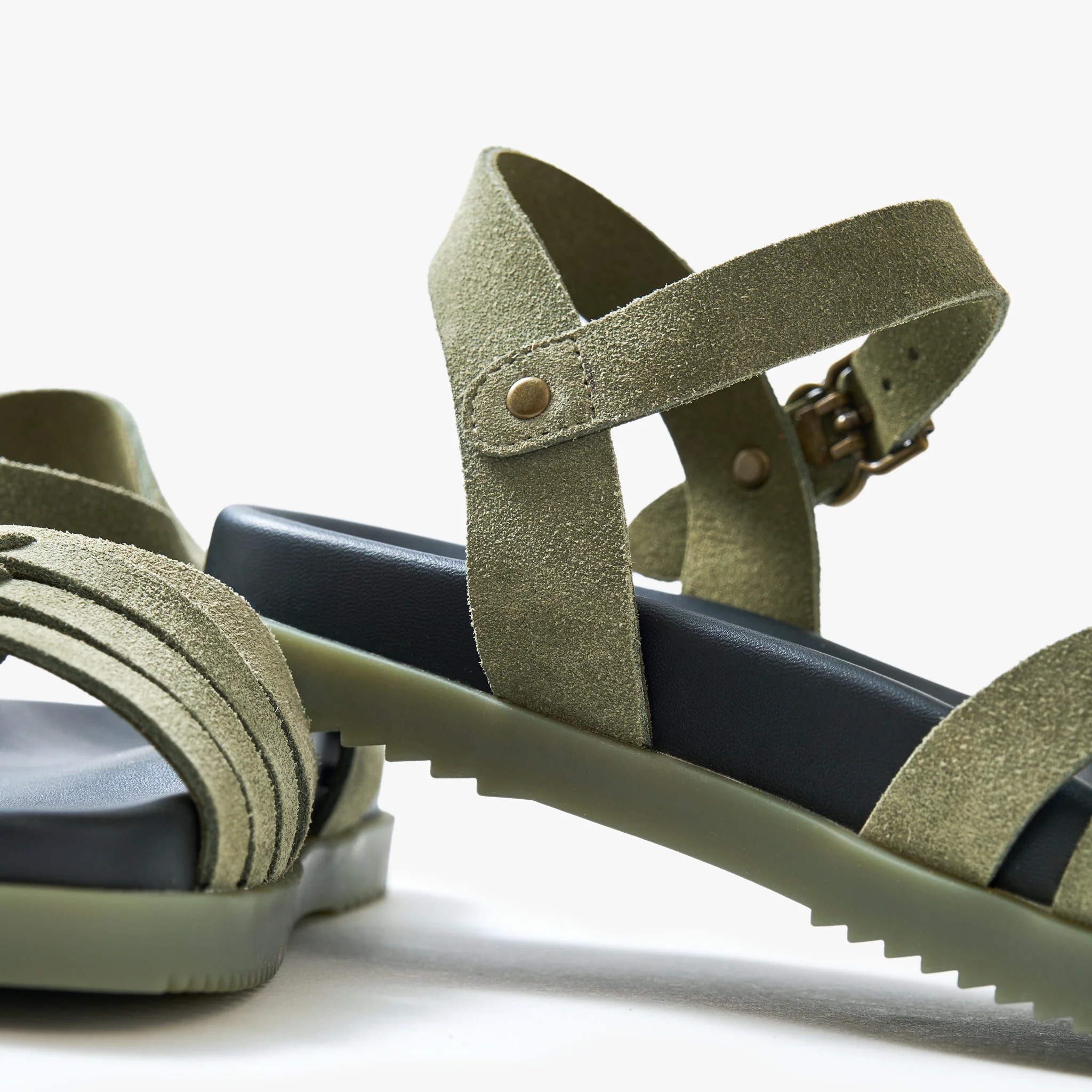 Bonjour Marshmallow Sandals - Sage - Image 4