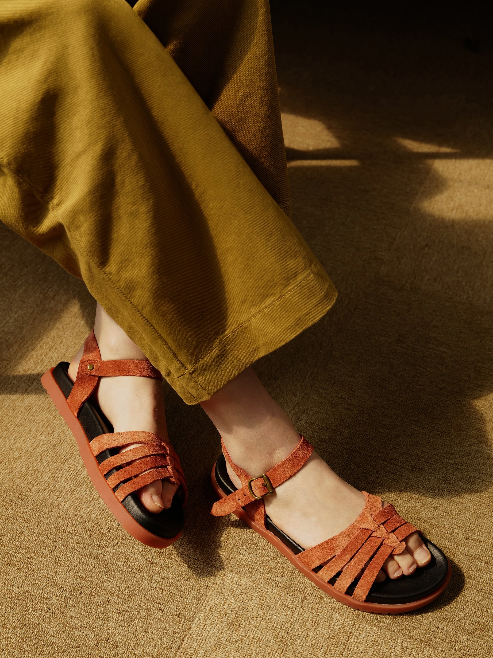 Bonjour Marshmallow Sandals - Terracotta - Image 6