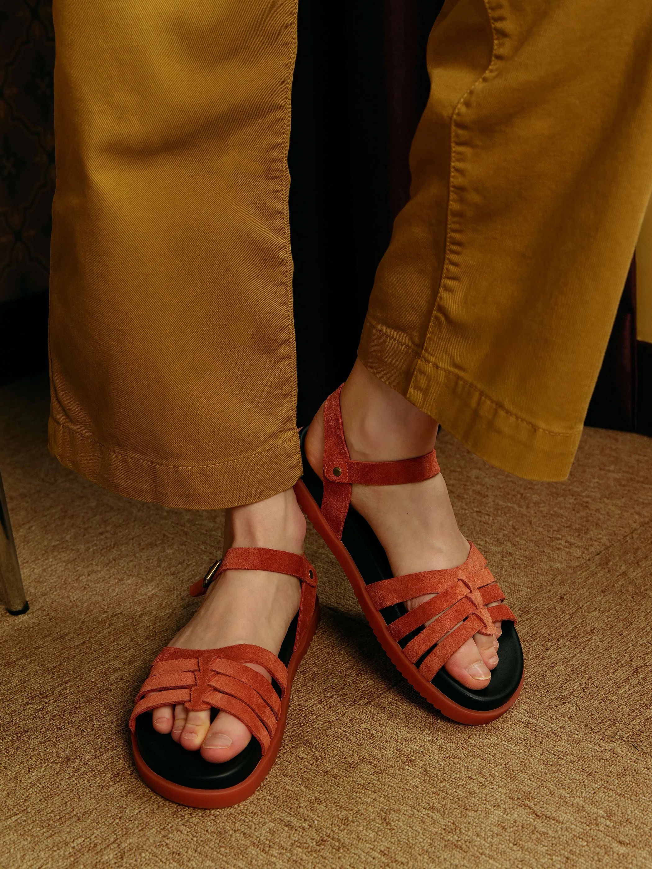 Bonjour Marshmallow Sandals - Terracotta - Image 7