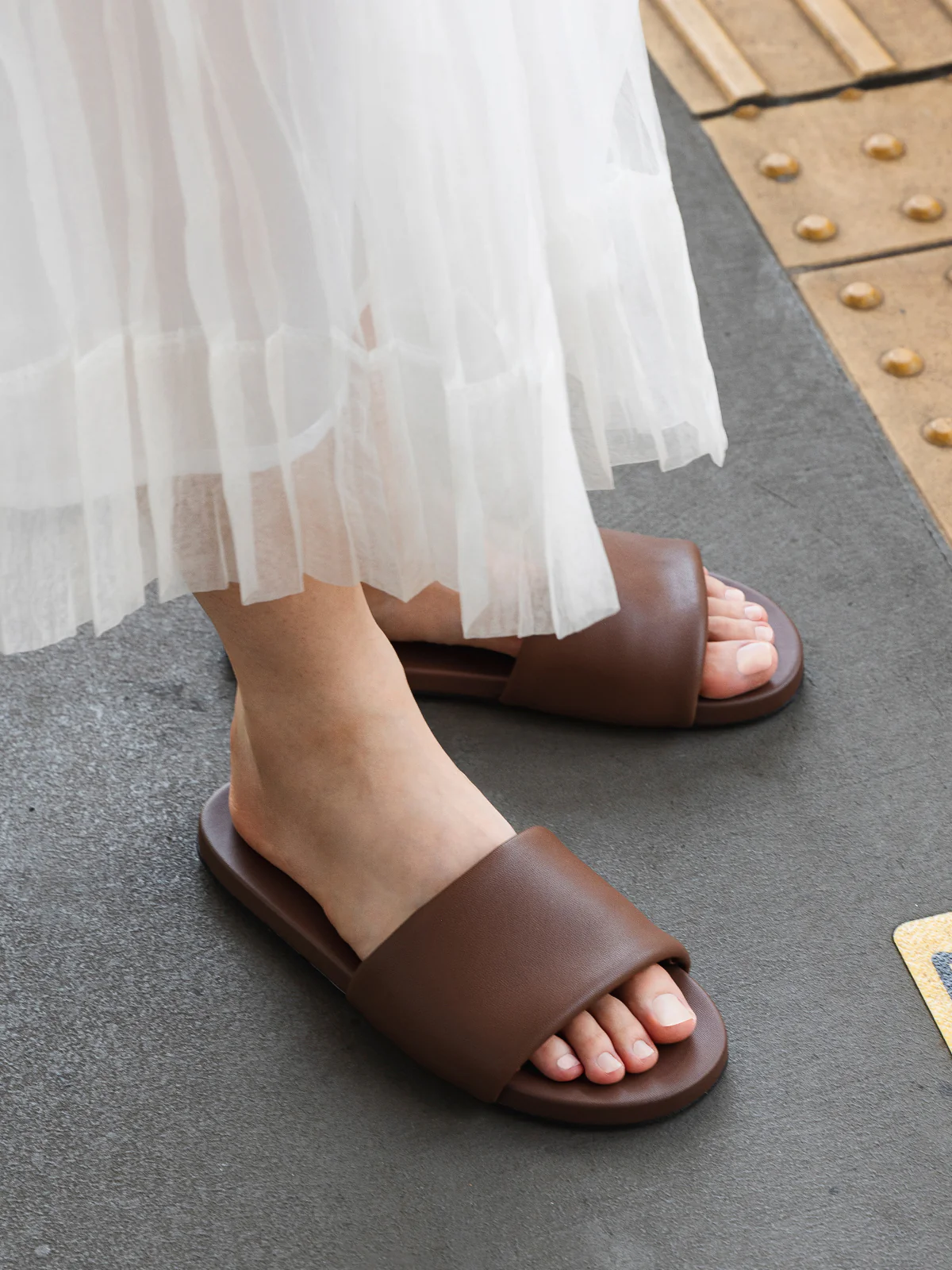 Butter Slides - Brown - Image 5
