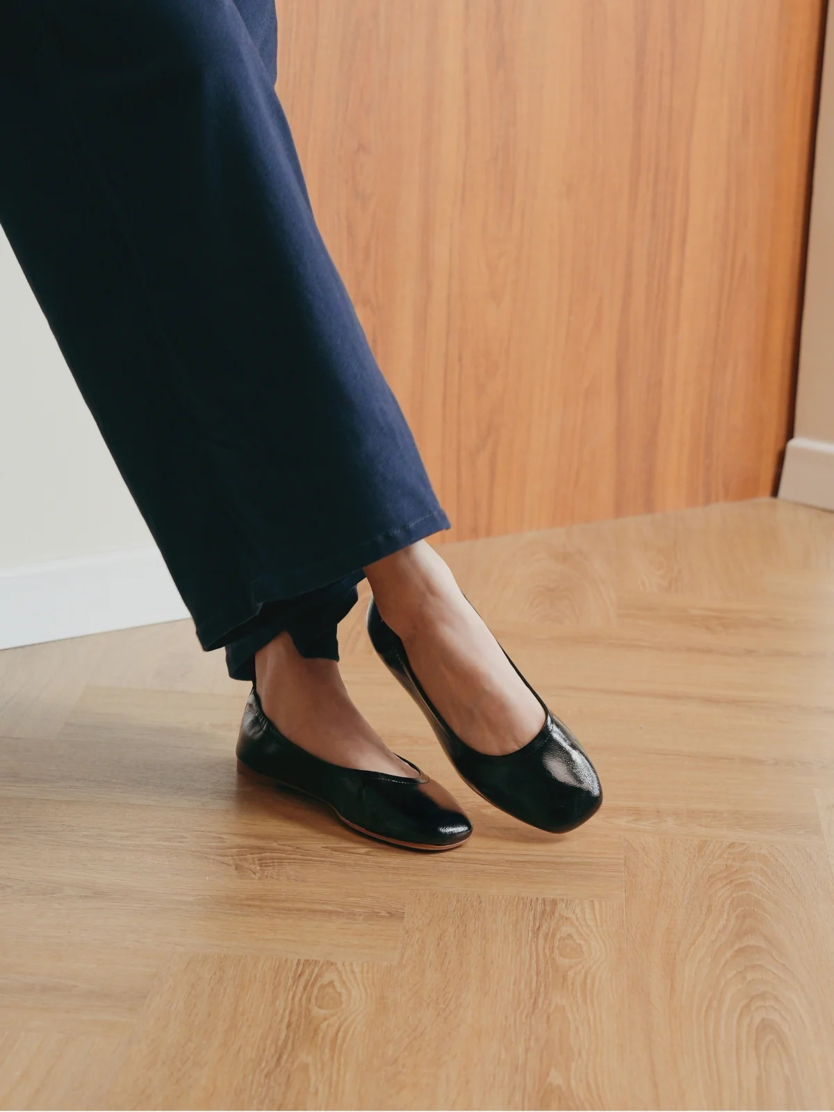 Glove Flats - Black Patent - Image 5