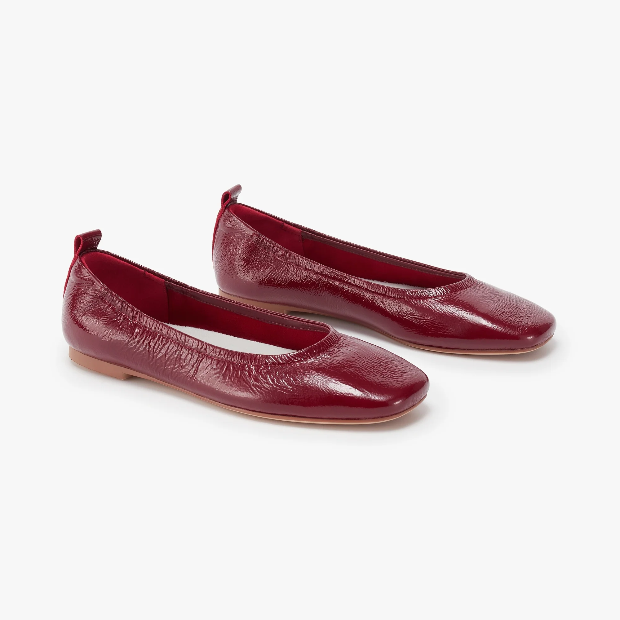 Glove Flats - Cherry Patent - Image 2
