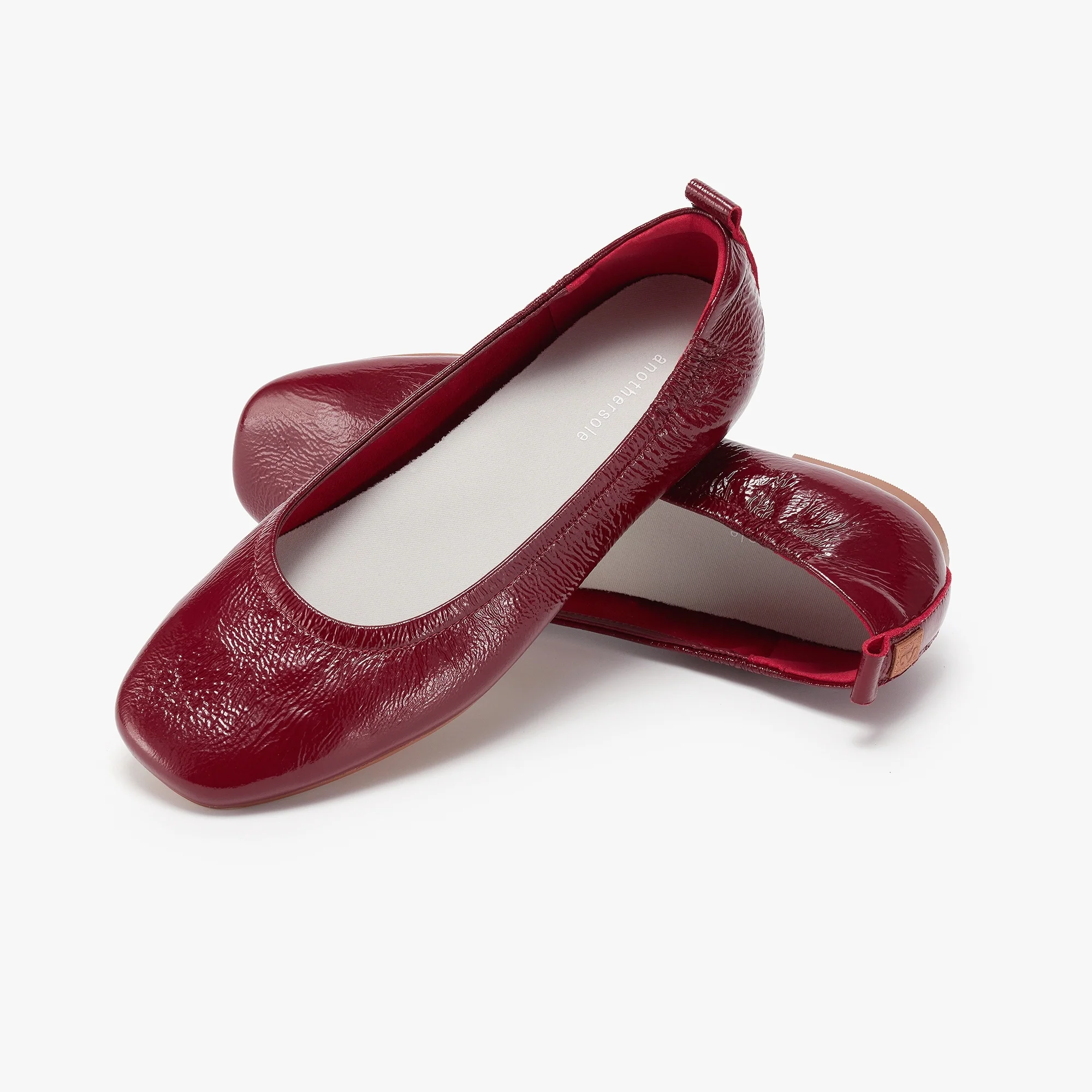 Glove Flats - Cherry Patent - Image 3
