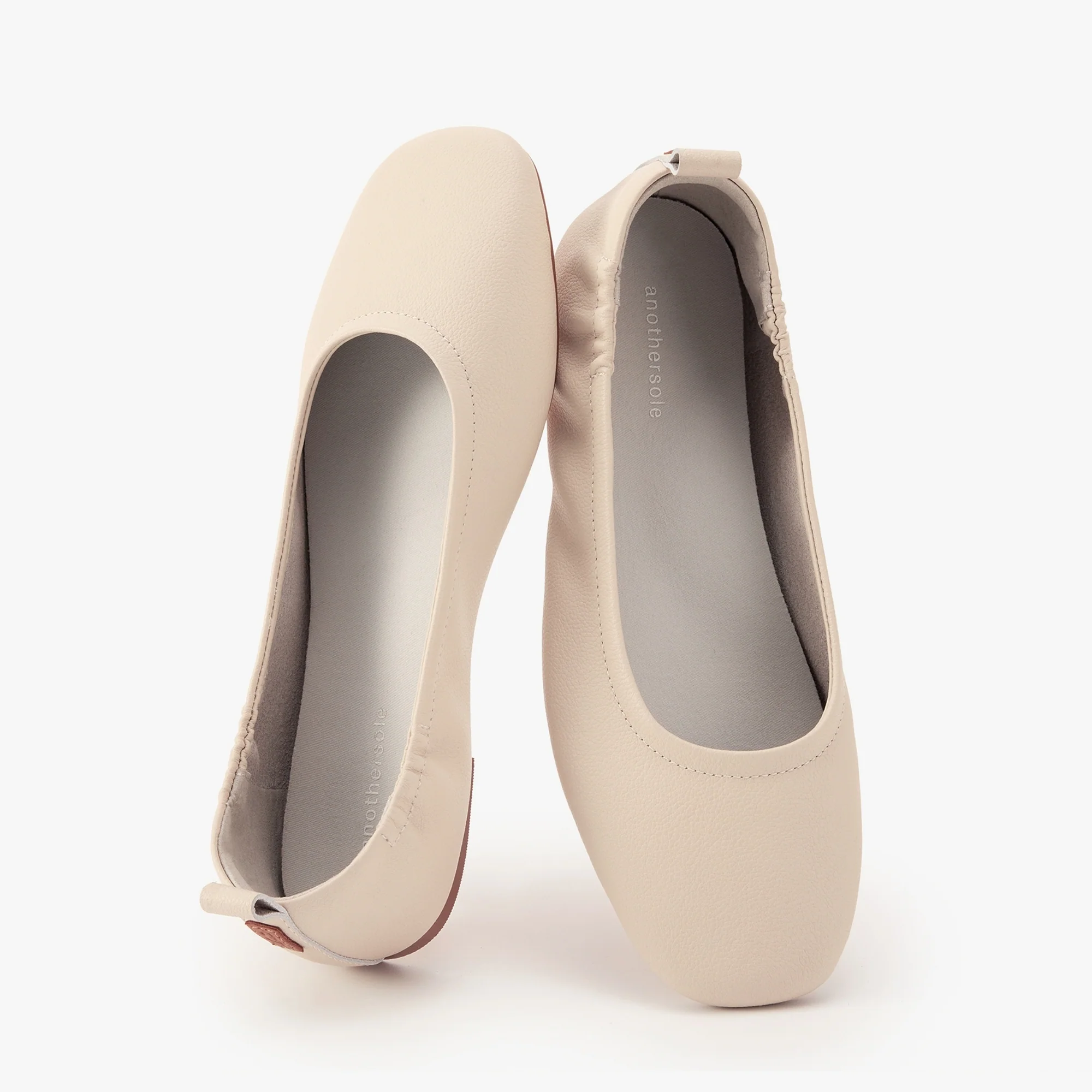 Glove Flats - Cream - Image 3