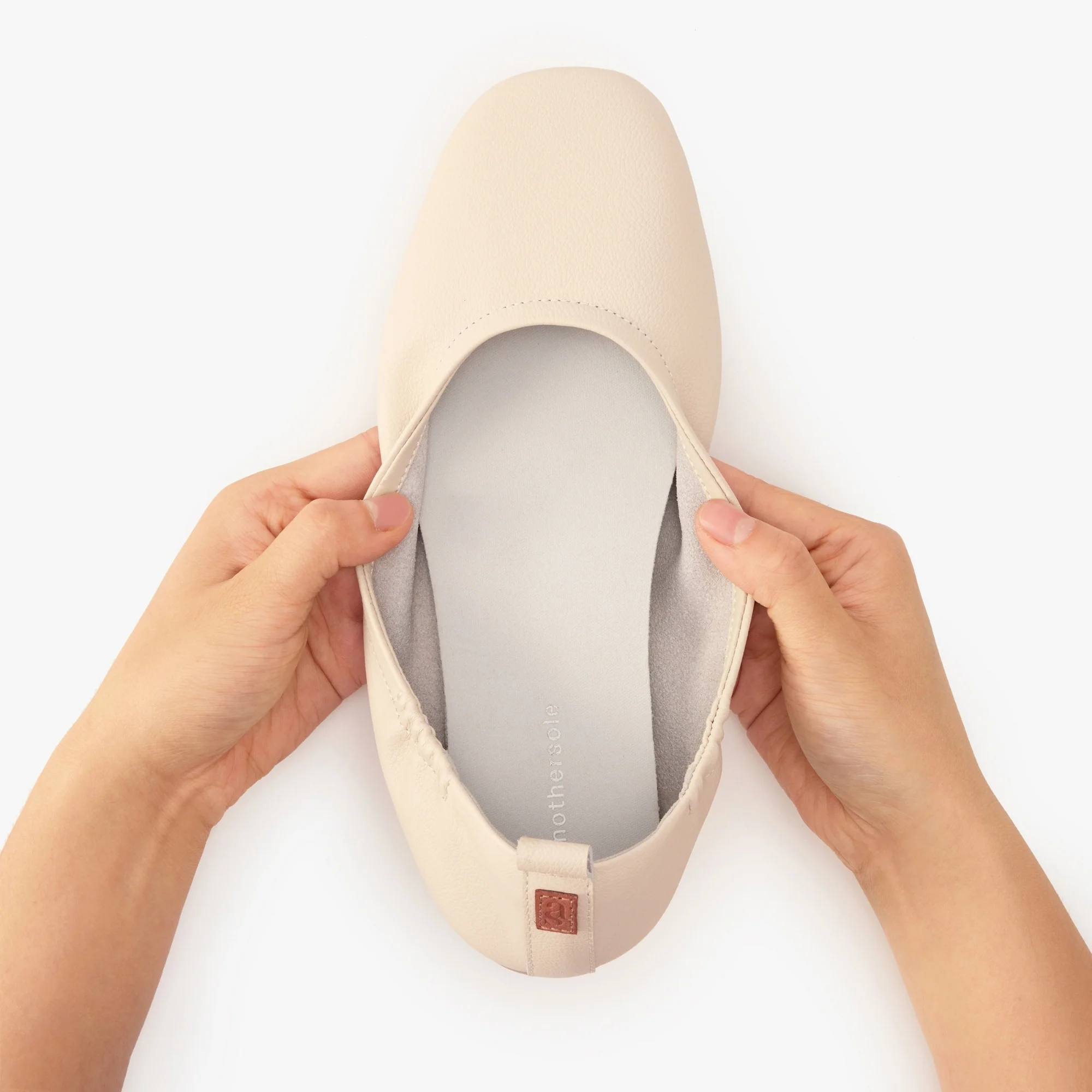 Glove Flats - Cream - Image 5