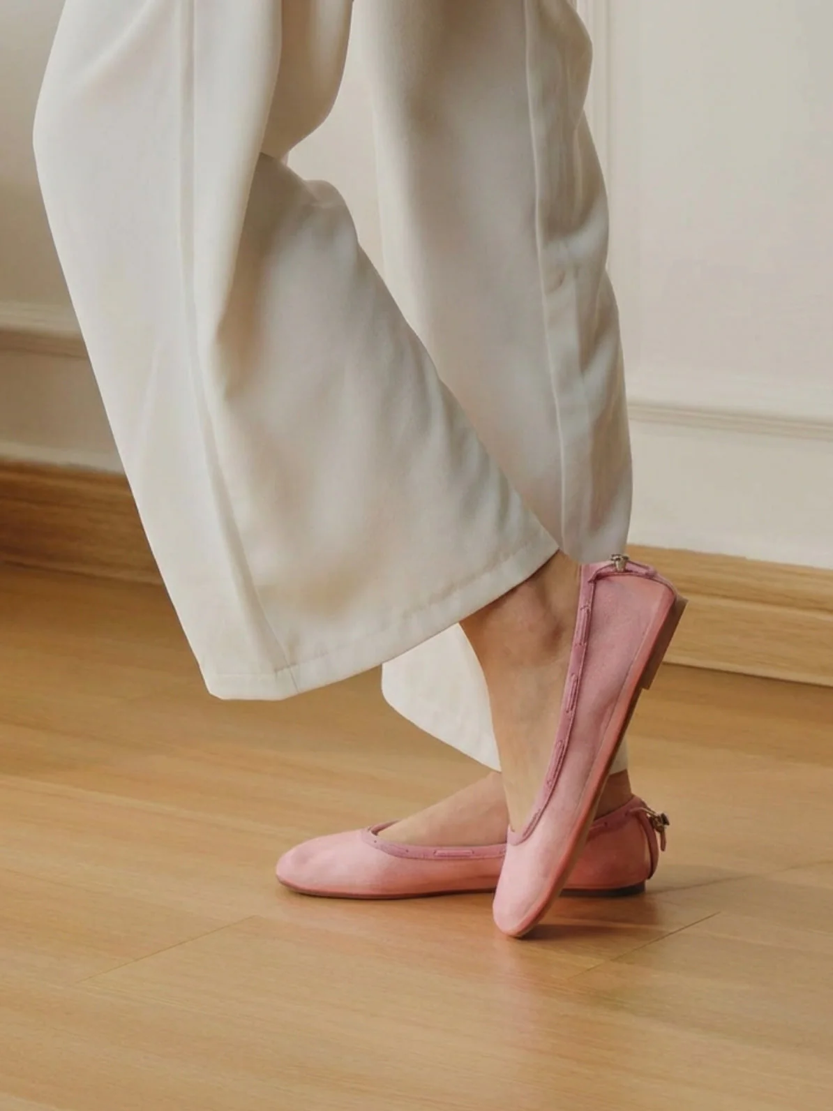 Glove Flats - Pink Mesh - Image 6