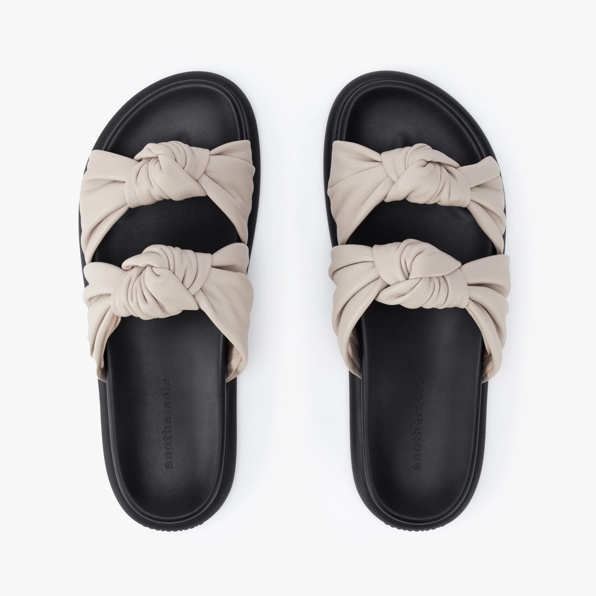 Knotty Marshmallow - Fog Leather - Image 3