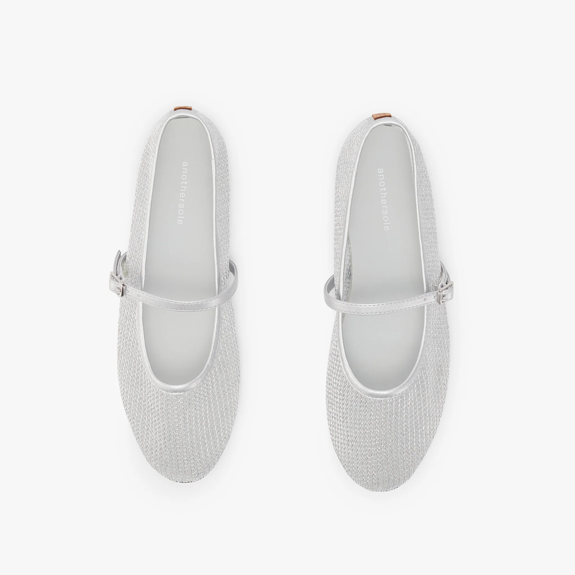Luz Mary Jane - Silver Mesh - Image 3