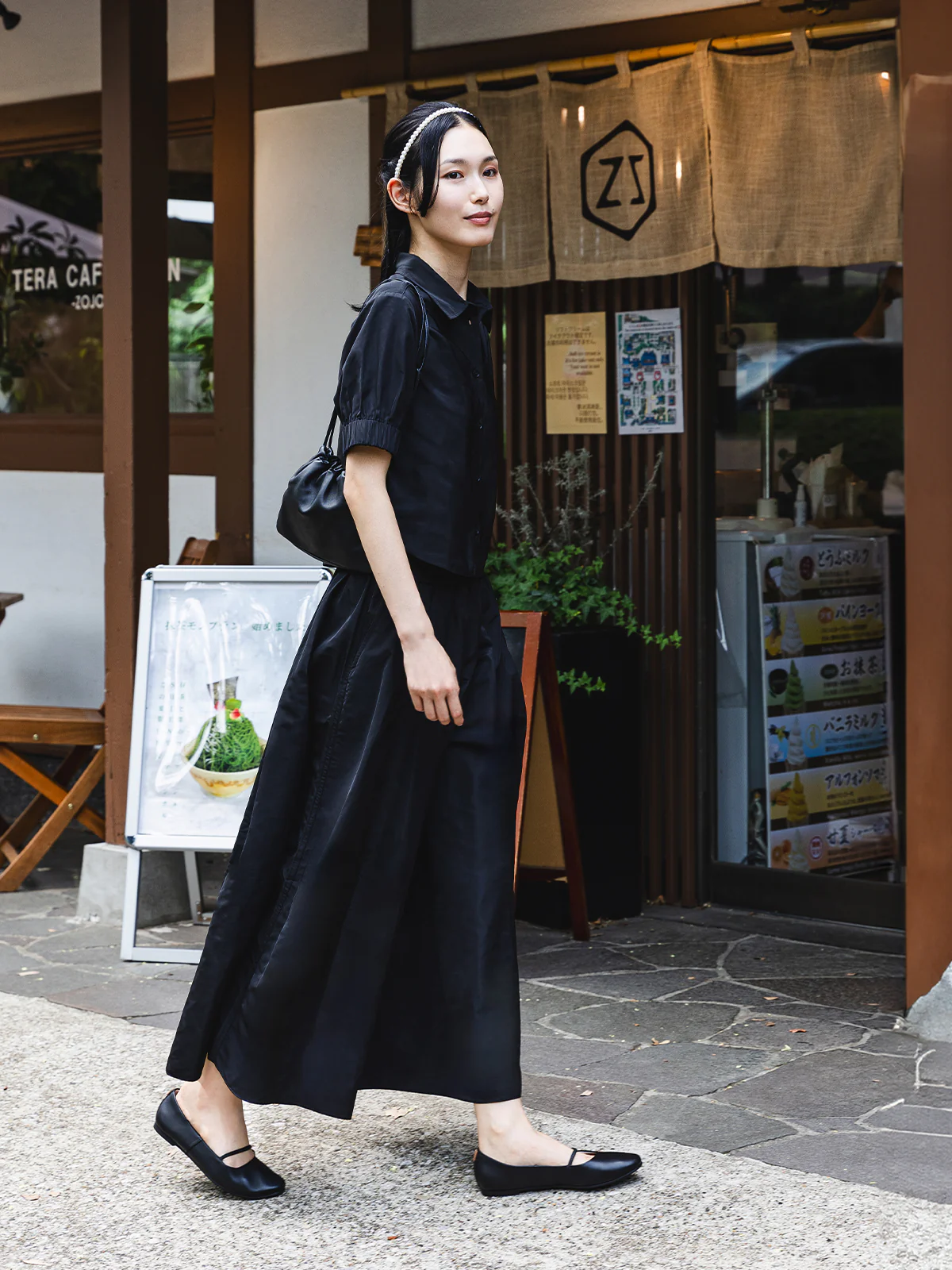 Travel Flats - Black - Image 5