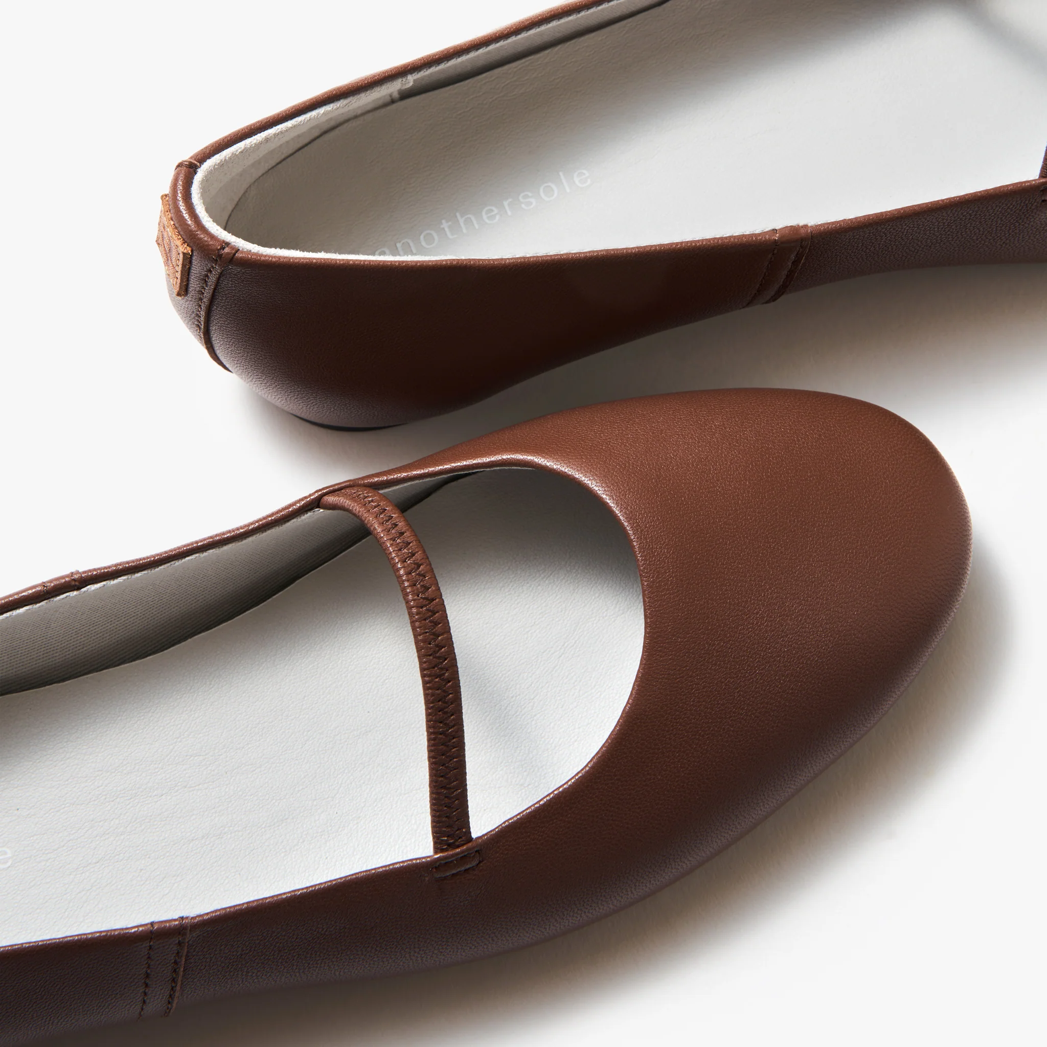 Travel Flats - Brown - Image 4