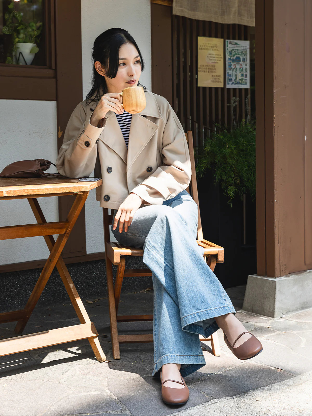 Travel Flats - Brown - Image 5