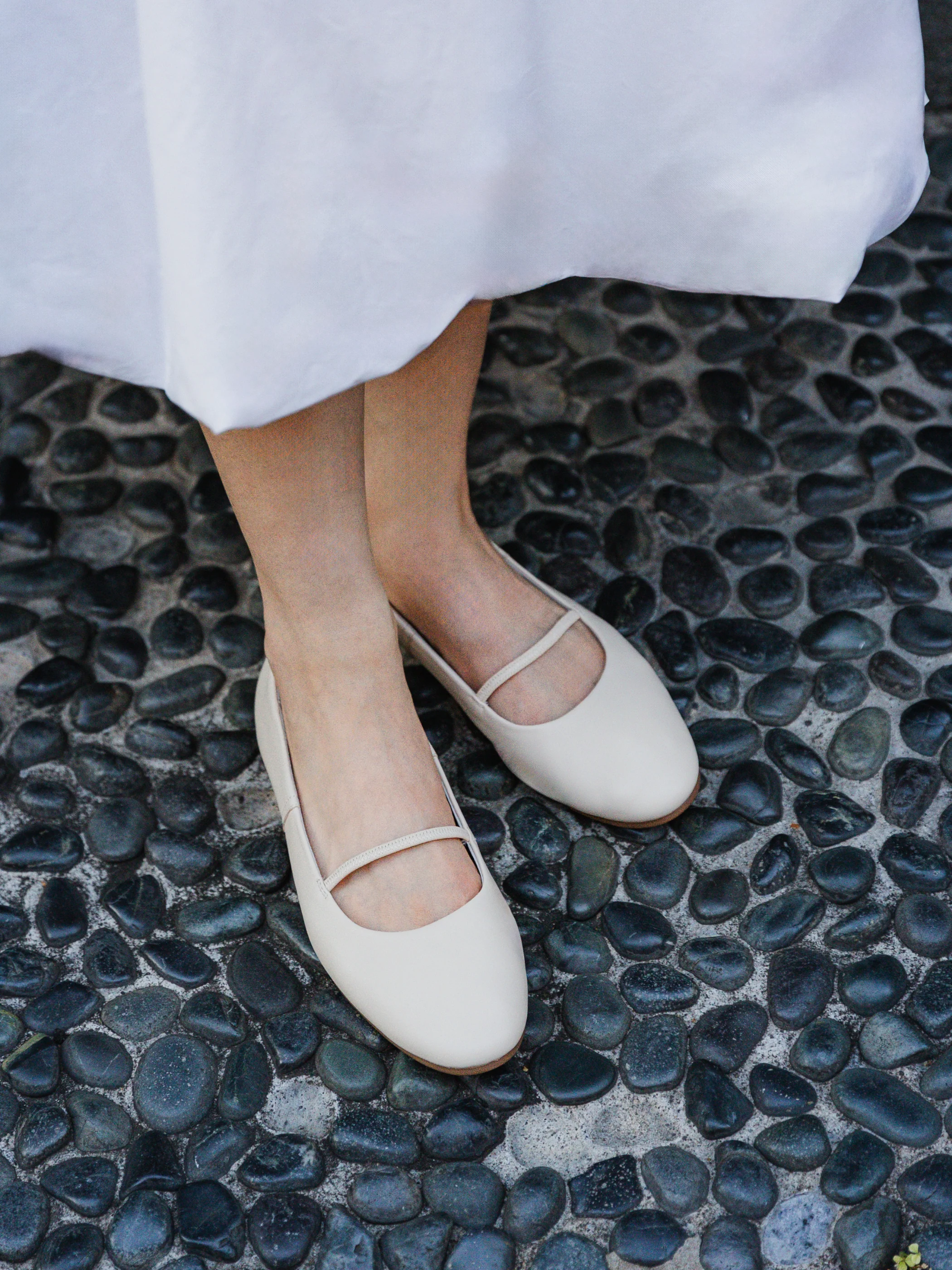 Travel Flats - Ivory - Image 6