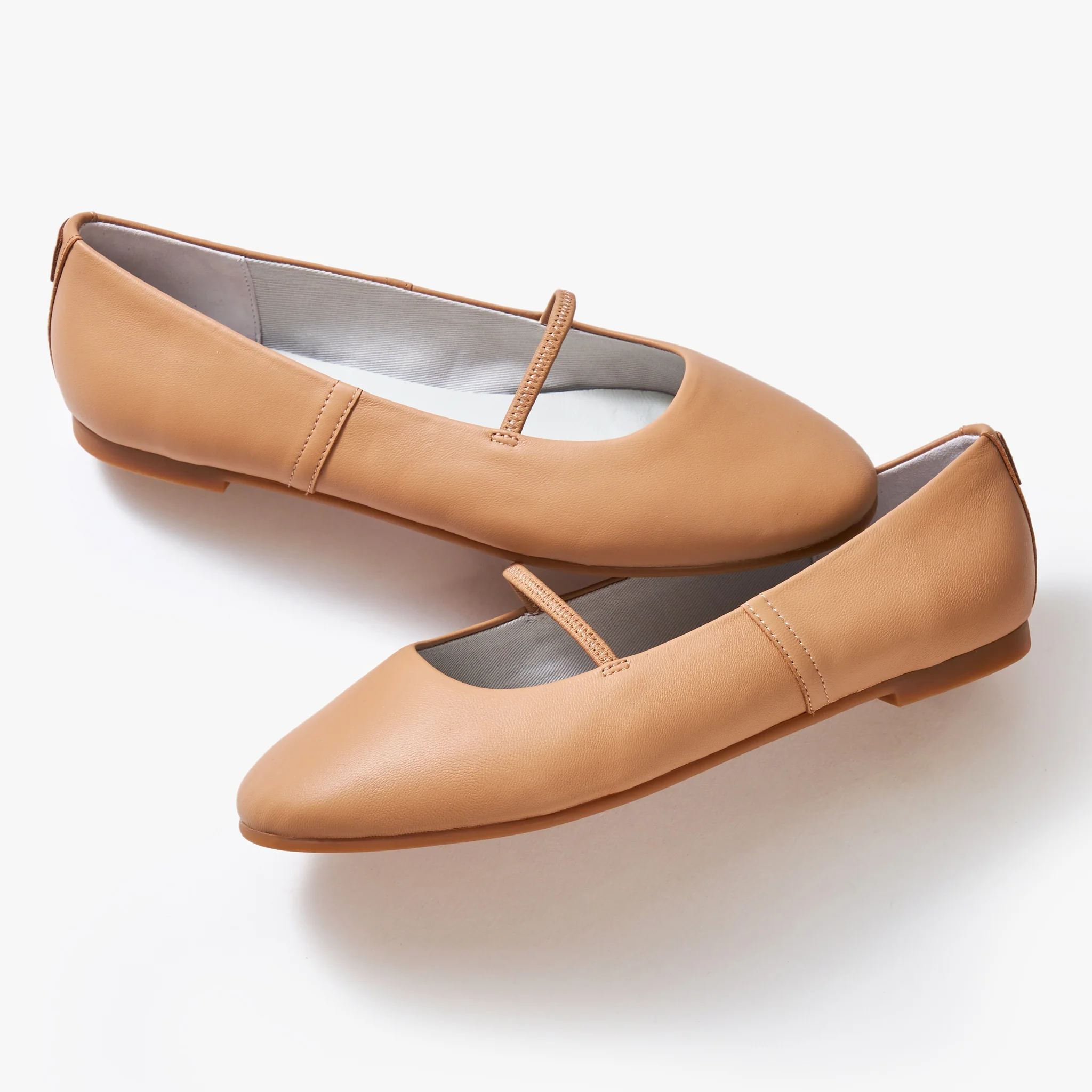 Travel Flats - Latte - Image 4