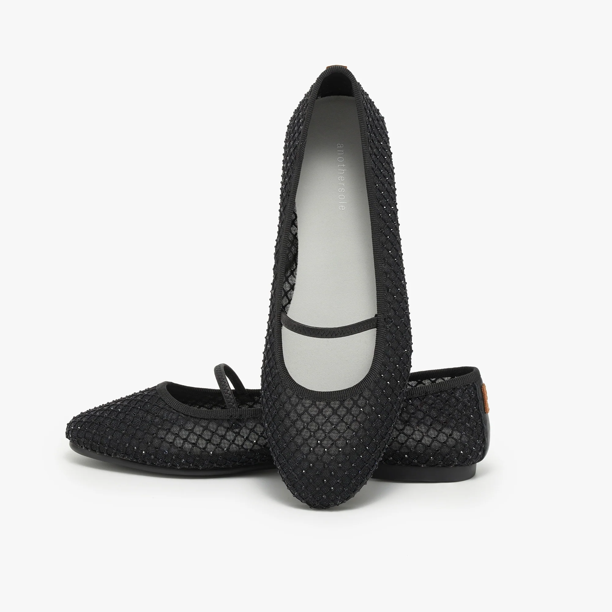 Travel Flats - Starlet Black - Image 3