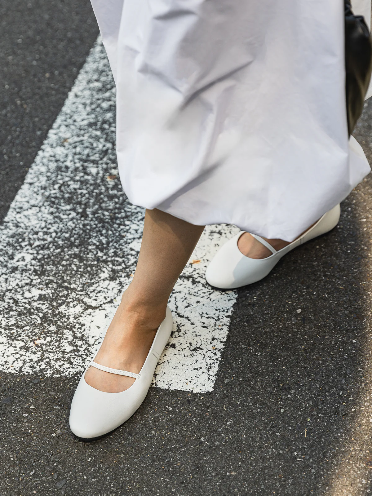 Travel Flats - White - Image 6